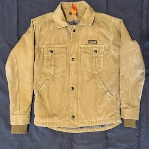 Patagonia Men's Iron Forge Canvas Ranch Jacket in Coriander Brown